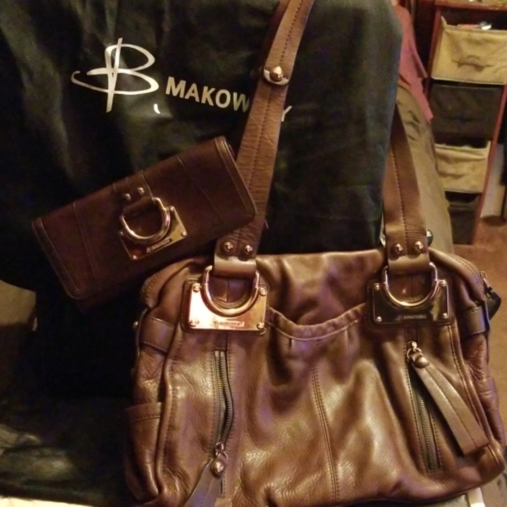COPY - B. Makowsky Handbag and wallet set